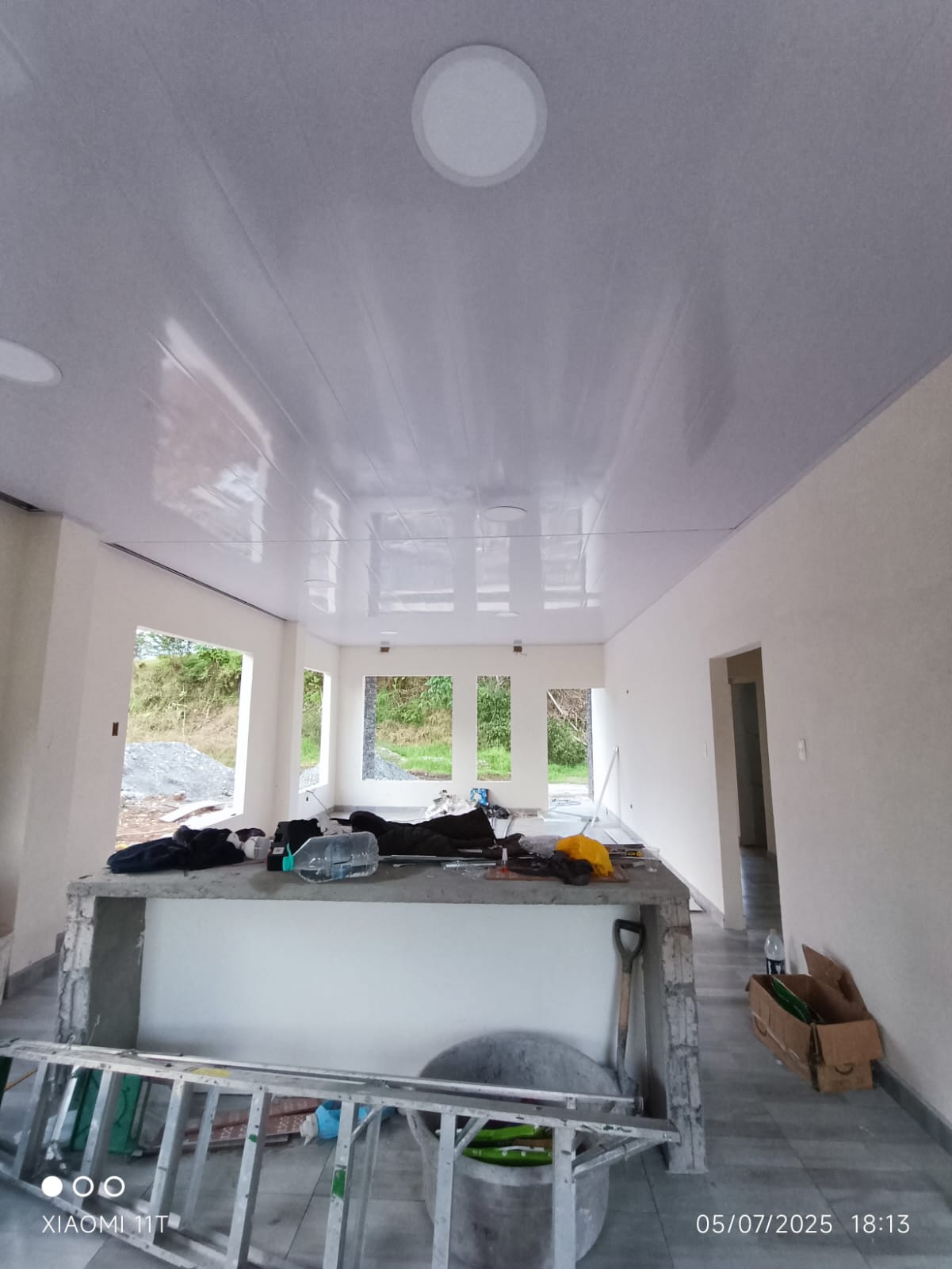 Instalación de Cielo Raso en PVC